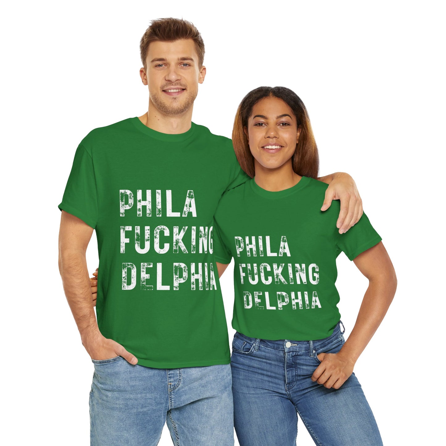 PHILA F*CKING DELPHIA T-Shirt | Bold Philly Energy | Super Bowl LIX Champions | Limited-Edition Eagles Fan Gear