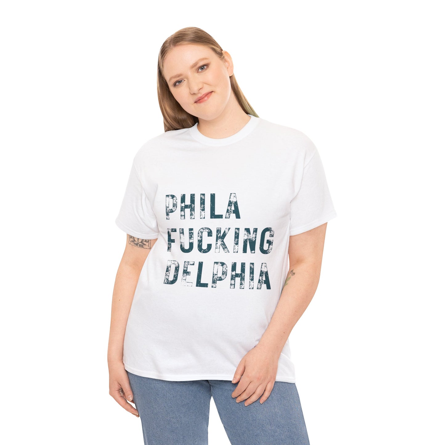 PHILA F*CKING DELPHIA T-Shirt | Bold Philly Energy | Super Bowl LIX Champions | Limited-Edition Eagles Fan Gear