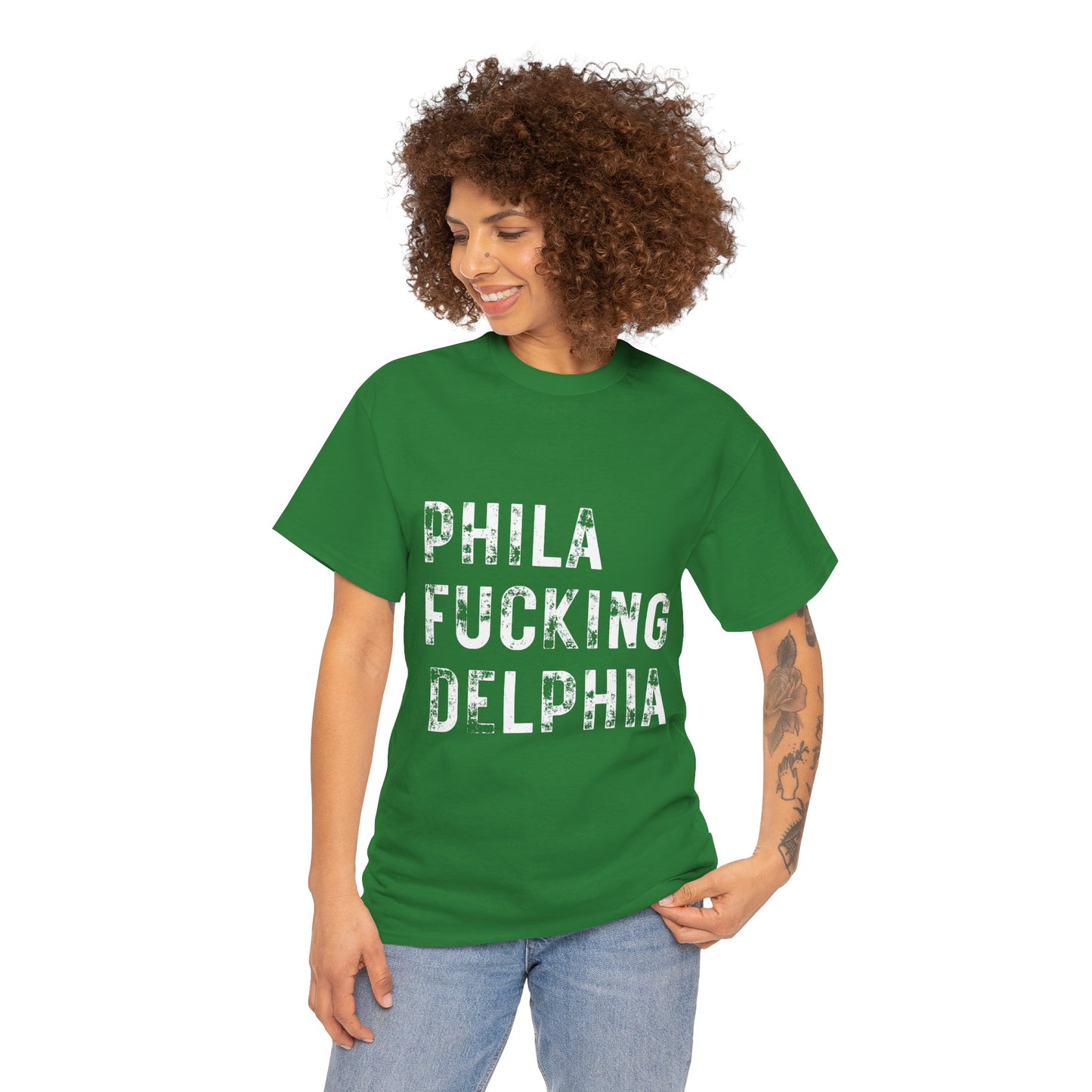 PHILA F*CKING DELPHIA T-Shirt | Bold Philly Energy | Super Bowl LIX Champions | Limited-Edition Eagles Fan Gear