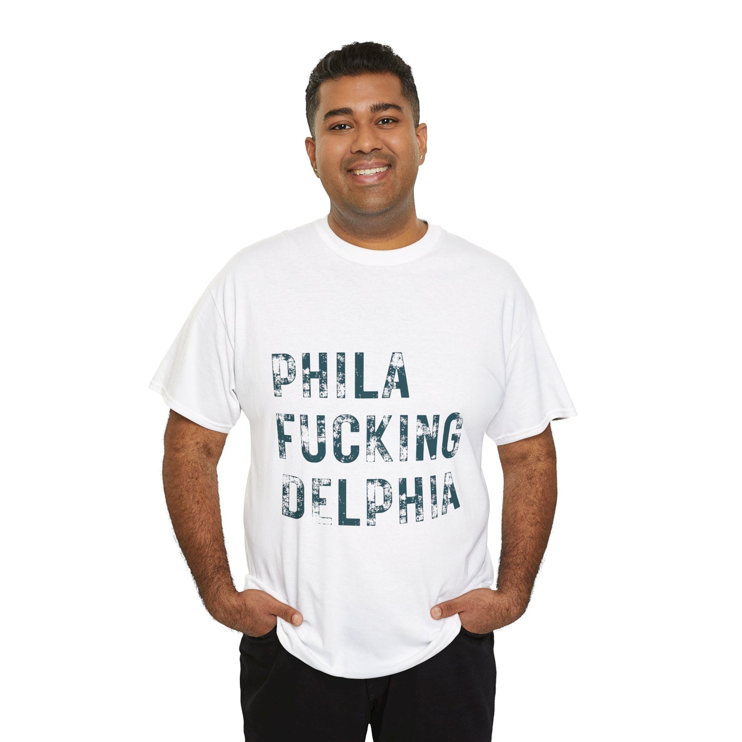 PHILA F*CKING DELPHIA T-Shirt | Bold Philly Energy | Super Bowl LIX Champions | Limited-Edition Eagles Fan Gear