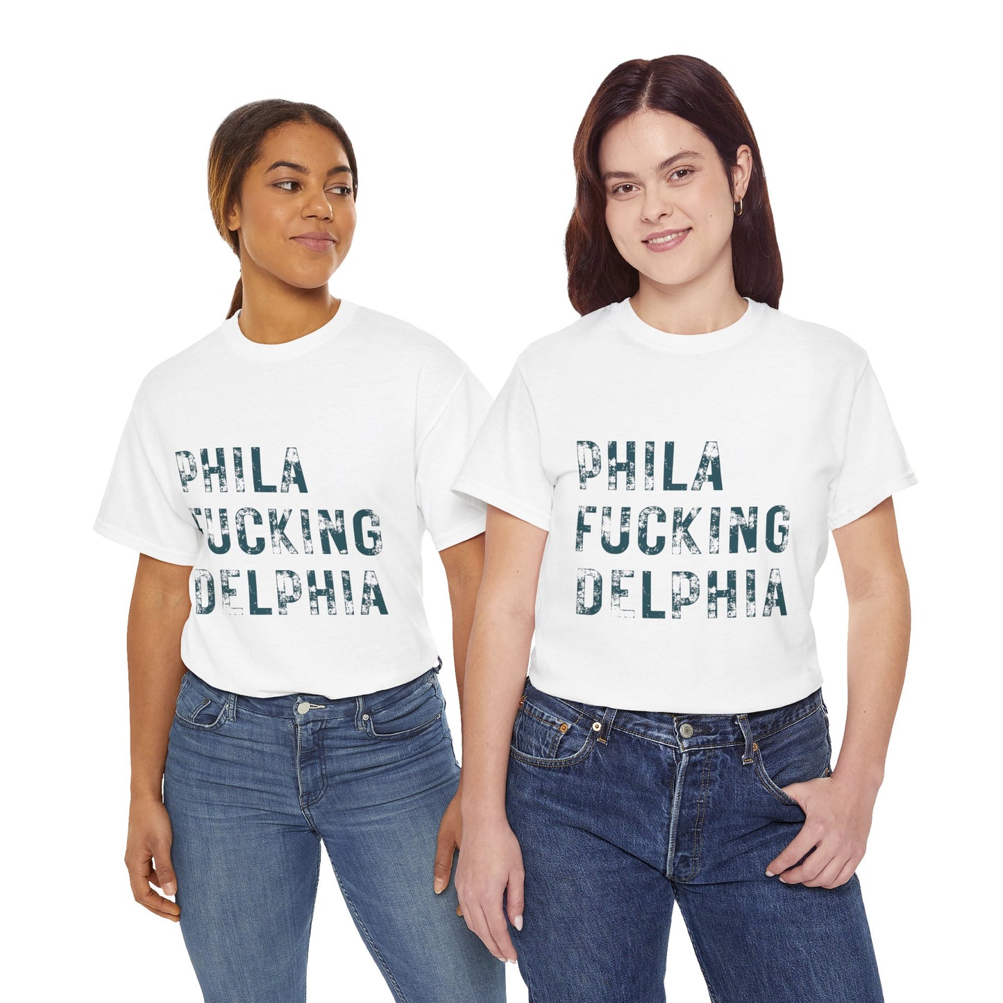 PHILA F*CKING DELPHIA T-Shirt | Bold Philly Energy | Super Bowl LIX Champions | Limited-Edition Eagles Fan Gear